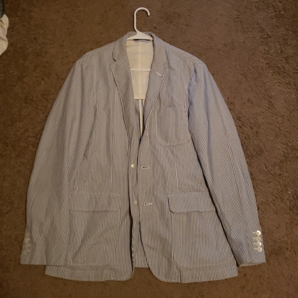 Polo seersucker blazer